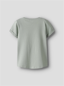 NAME IT T-shirt Vix Aqua Gray Ladybird